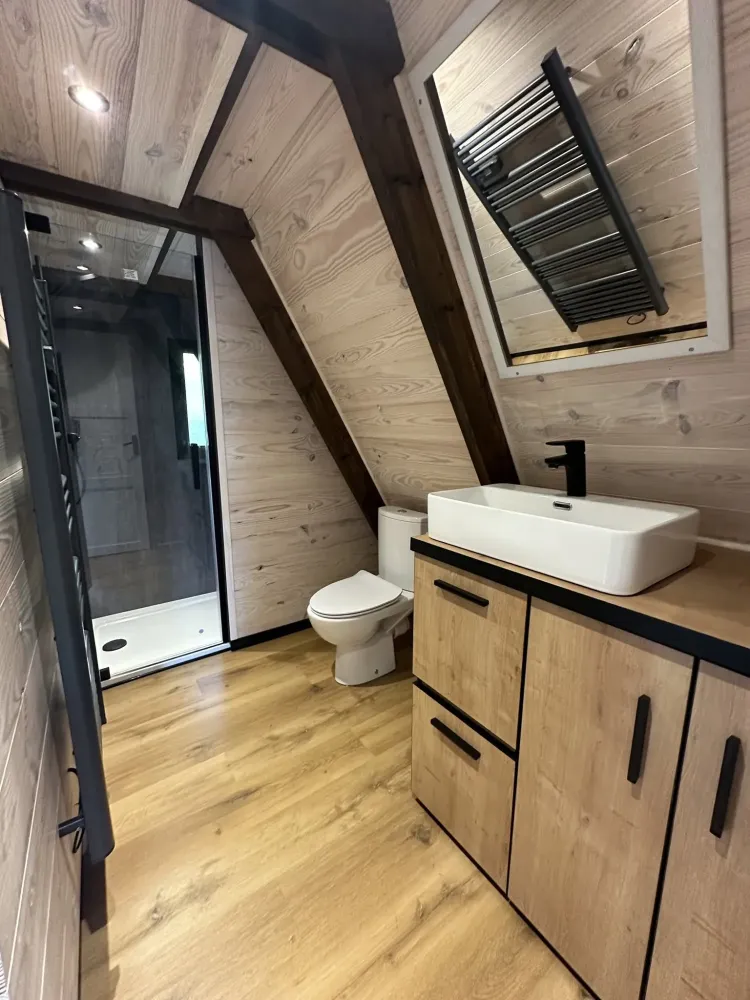 salle de bain chalet